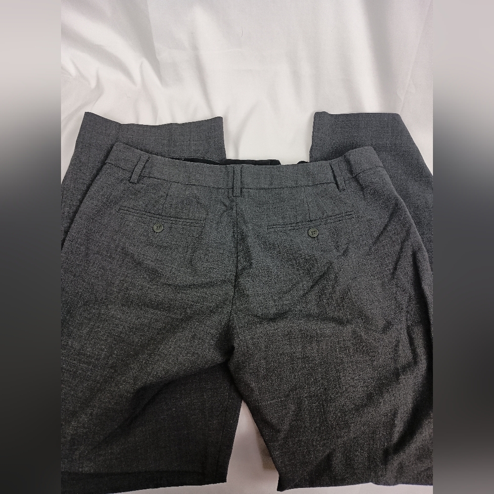 Gap Solid Gray Perfect Trousers Office Work Busin… - image 5